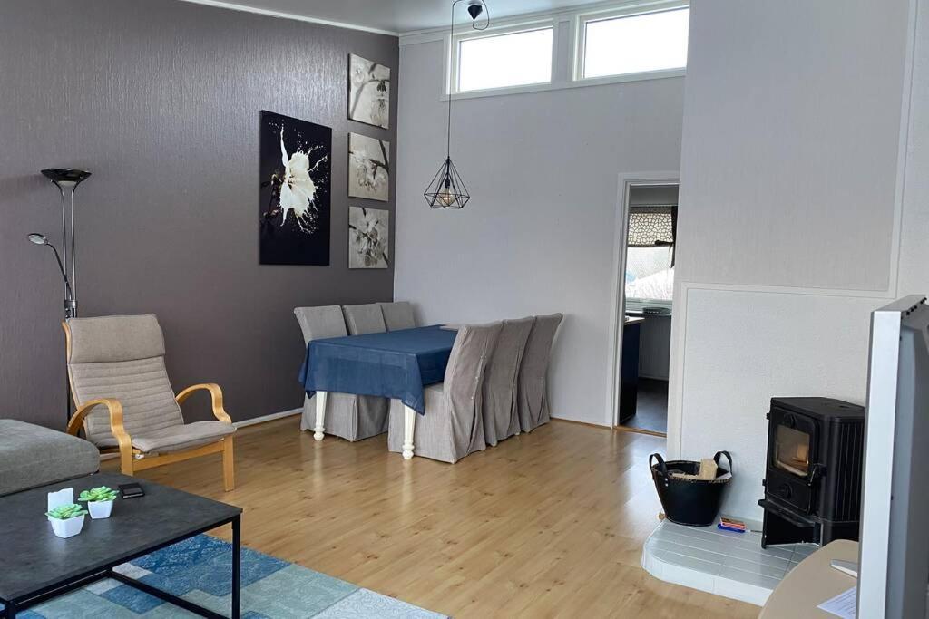 Koselig hus til leie på Stokmarknes i Vesterålen Leilighet Eksteriør bilde